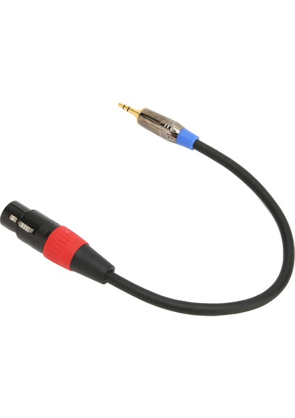 Xlr - 3,5 mm Stereo Mikrofon Kablosu 1,0 Ayak Kayıpsız Gürültü Azaltma Hifi Xlr Dişi - 1/8 Inç Trs Kablo Kameralar Için (Yurt Dışından) fiyatları
