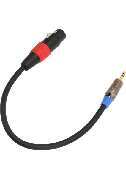 Xlr - 3,5 mm Stereo Mikrofon Kablosu 1,0 Ayak Kayıpsız Gürültü Azaltma Hifi Xlr Dişi - 1/8 Inç Trs Kablo Kameralar Için (Yurt Dışından) modelleri