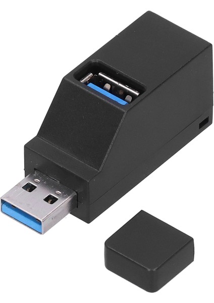 Taşınabilir USB Hub Yüksek Hızlı 3 Portlu Askılı Usb2.0 Usb3.0 Arayüzü Bilgisayar Malzemeleri (Yurt Dışından)