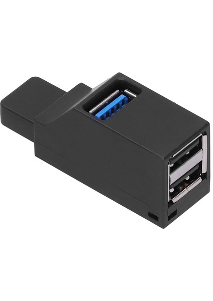 Taşınabilir USB Hub Yüksek Hızlı 3 Portlu Askılı Usb2.0 Usb3.0 Arayüzü Bilgisayar Malzemeleri (Yurt Dışından)