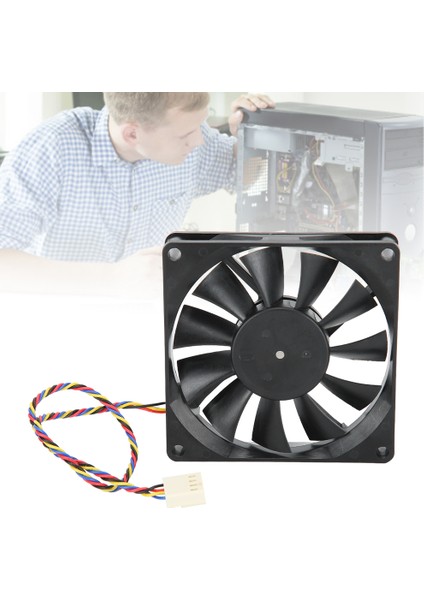8cm 12V 0.50A 5300RPM Soğutma Fanı 4 Kablolu Pwm Sıcaklık Kontrol Soğutucu Ana Bilgisayar Kutusu Için (Yurt Dışından) indirimleri