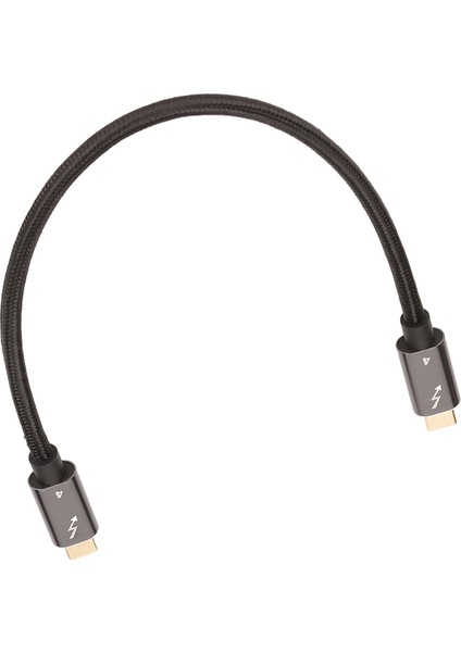 USB 4.0 Kablosu 8k Hd 40GBPS Pd 100W Tip C'den Tip C'ye Hızlı Şarj Kablosu Telefon Dizüstü Bilgisayar Tablet 30CM (Yurt Dışından) fırsatları