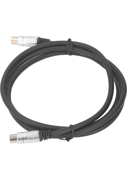 9.5mm Koaksiyel Tv Kabloları Altın Kaplama Elektrik Çarpması Koruması Güvenli Bağlantı DVD Oynatıcılar Için Çok Yönlü Dijital Tv Kabloları (Yurt Dışından) indirimleri