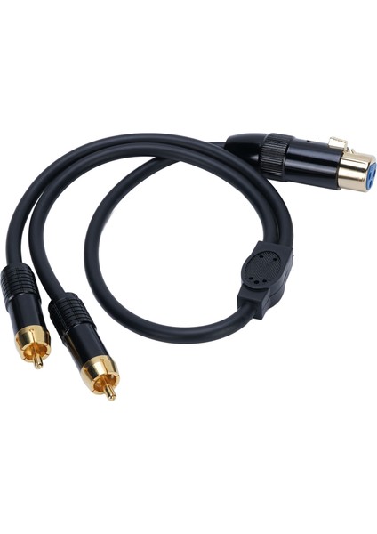 Xlr Dişi Y Ayırıcı Stereo Kablo 1.6ft Xlr Dişi 2 Phono Fiş Adaptör Kablosu Amplifikatör Kaydedici Hoparlör Tv Mikseri Için (Yurt Dışından) modelleri