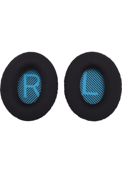 Kulaklık Kulak Yastıkları Nefes Alabilir Rahat Kolay Kurulum QC35 QC35 Iı QC25 Siyah Için Yedek Kulak Yastıkları (Yurt Dışından)