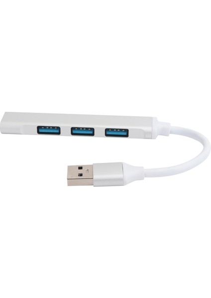 Usb3.0 Hub 4 Port Alüminyum Alaşımlı Adaptör Dönüştürücü Ultra Yüksek Hızlı Ayırıcı Aksesuarları (Yurt Dışından)