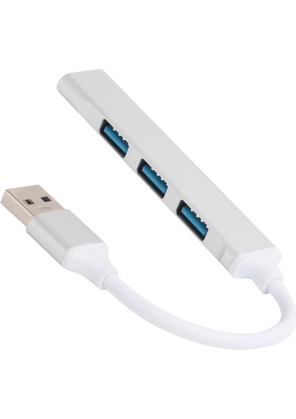 Usb3.0 Hub 4 Port Alüminyum Alaşımlı Adaptör Dönüştürücü Ultra Yüksek Hızlı Ayırıcı Aksesuarları (Yurt Dışından)