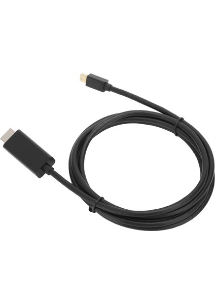 Erkekten Erkeğe Adaptör Kablosu Mini Dp HDMI Video Bilgisayar Tv Aksesuarları B0203 Siyah (Yurt Dışından) fırsatları