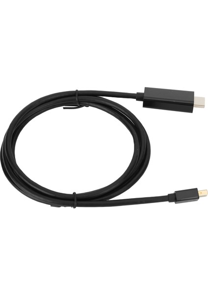 Erkekten Erkeğe Adaptör Kablosu Mini Dp HDMI Video Bilgisayar Tv Aksesuarları B0203 Siyah (Yurt Dışından) indirimleri
