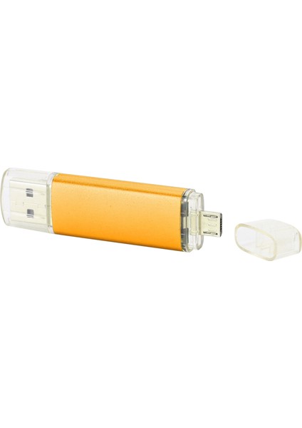 2'si 1 Arada USB Flash Sürücü Otg U Disk Fotoğraf Video Müzik Dosyalarını Depolayın Bellek Çubuğu GOLDEN8GB (Yurt Dışından) fiyatları