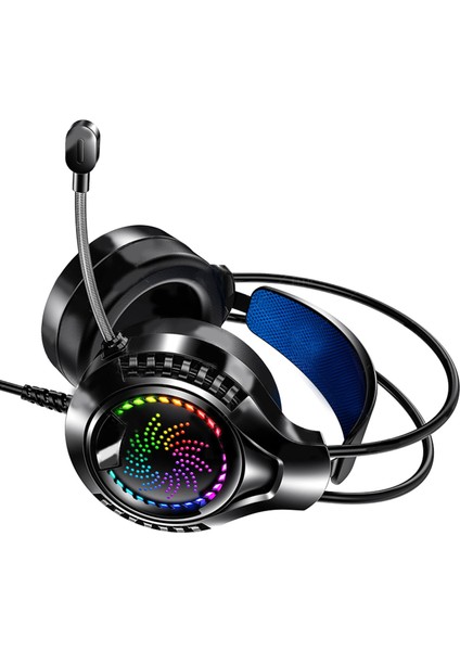 Kablolu Bilgisayar Kulaklığı 7.1 Ses Kanalı Ayarlanabilir Kafa Bandı Yumuşak Kulaklıklar Çift 3,5 mm ve USB Rgb Bilgisayar Oyun Kulaklığı (Yurt Dışından) fiyatları
