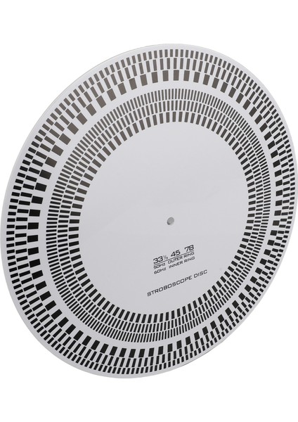 Plak Çalar Hız Diski 297MM Çap 3mm Kalınlık Ayarlanabilir Pikaplar Kalibrasyon Diski (Yurt Dışından) fiyatları