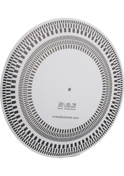 Plak Çalar Hız Diski 297MM Çap 3mm Kalınlık Ayarlanabilir Pikaplar Kalibrasyon Diski (Yurt Dışından) modelleri