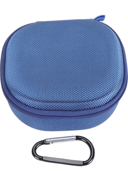 Bluetooth Hoparlör Sert Seyahat Çantası Hafif Su Geçirmez Çizilmeye Dayanıklı Darbeye Dayanıklı Koruyucu Taşıma Çantası Kablosuz Hoparlör Aksesuarları Mavi (Yurt Dışından)