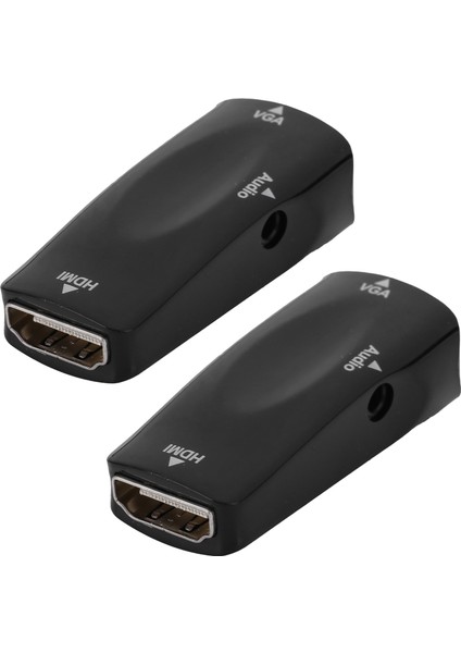 2 Adet 1080P Video Dönüştürücü HDMI Dişi - VGA Dişi 3,5 mm Ses Çıkış Kablosu ile Dizüstü Bilgisayar Cep Telefonu Için (Yurt Dışından) indirimleri