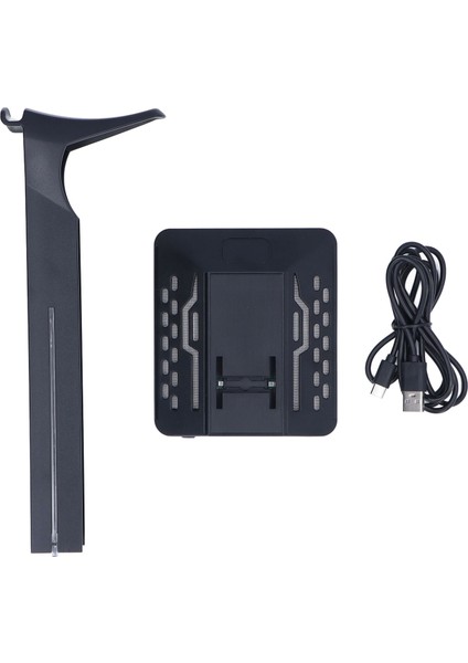 Rgb Kulaklık Standı 2 USB Bağlantı Noktalı Çok Işlevli Oyun Kulaklığı Tutucu Masa Oyuncusu Aksesuarları (Yurt Dışından)