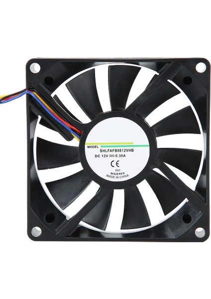 Soğutma Fanı 12V 0.3A 8cm Isı Emici Fan 4pın Soğutma Sistemi Bilgisayar Kasası / Güç Kaynağı Için (Yurt Dışından)
