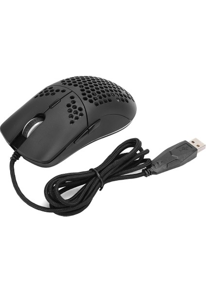 Hxsj J900 Delikli Fare 6 Tuşlu Kablolu Oyun Faresi Makro Programlama Rgb Aydınlatma Pc Aksesuarı (Yurt Dışından) fiyatları