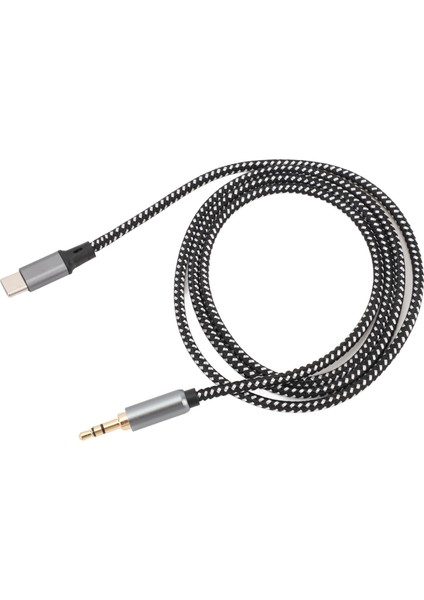 1m Tip C - 3,5 mm Ses Aux Jak Kablosu USB C - 3,5 mm Kablo Koşu Sürüş Seyahatler Için (Yurt Dışından) modelleri