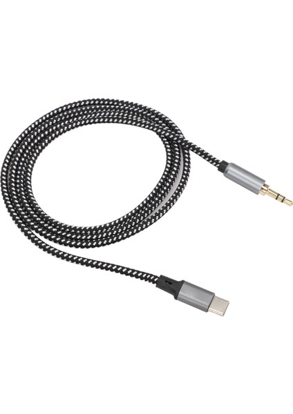1m Tip C - 3,5 mm Ses Aux Jak Kablosu USB C - 3,5 mm Kablo Koşu Sürüş Seyahatler Için (Yurt Dışından) indirimleri