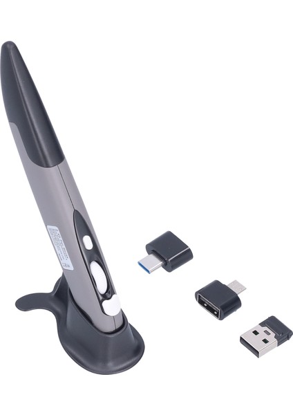 Fare Kalem Kablosuz 2.4g Yaratıcılık Son Derece Elden Geçirme Bilgisayar Kalemi Pc Dizüstü Bilgisayar Için Siyah Gri (Yurt Dışından) fiyatları