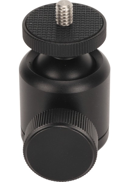 Mini Küresel Kafa 1/4in Vida 3/8in Diş 360 Derece Dönebilen Alüminyum Alaşımlı Kamera Sıcak Ayakkabı Montajı Tripod Monopod Için (Yurt Dışından) fırsatları