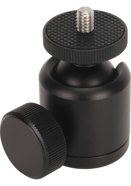 Mini Küresel Kafa 1/4in Vida 3/8in Diş 360 Derece Dönebilen Alüminyum Alaşımlı Kamera Sıcak Ayakkabı Montajı Tripod Monopod Için (Yurt Dışından) indirimleri
