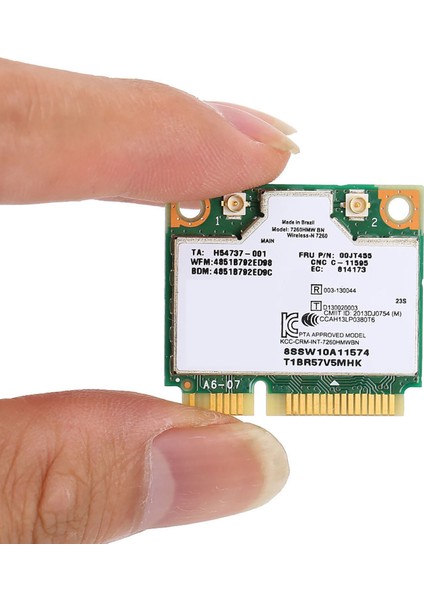 Intel 7260 Bn 802.11BGN 04W3815 Mini Pcı-E Wifi Kart Modülü Lenovo Y510P Y410P Y430P Için (Yurt Dışından) modelleri