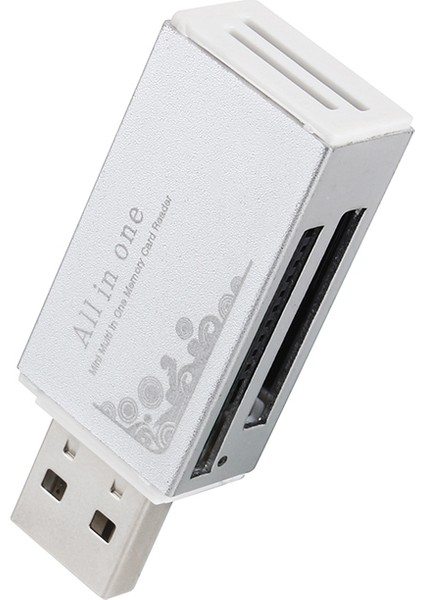 Akıllı Kart Okuyucu Çoklu Bellek Kartı Okuyucu Memory Stick Pro Duo Micro Sd Tf M2 Mmc Sdhc Için (Yurt Dışından)