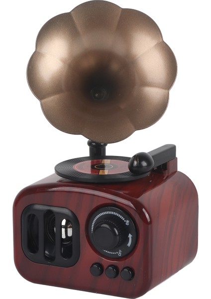 Retro Gramofon Klasik Pikap Stereo Ses Vinil Plak Çalar Çocuklar Için Tatil Oturma Odası Süslemeleri (Yurt Dışından)