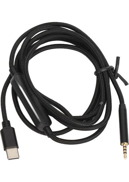2,5 Mm'den Tip C Kablosuna Kayıpsız Sessiz 2,5 Mm'den USB C Ses Kablosuna QC25 QC35 QC45 NC700 Oe2 Ae2 Kulaklık 4,9 Ft (Yurt Dışından)