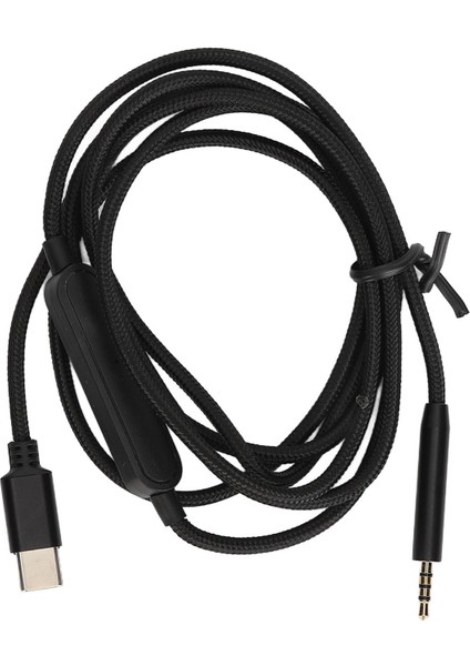 2,5 Mm'den Tip C Kablosuna Kayıpsız Sessiz 2,5 Mm'den USB C Ses Kablosuna QC25 QC35 QC45 NC700 Oe2 Ae2 Kulaklık 4,9 Ft (Yurt Dışından) fırsatları
