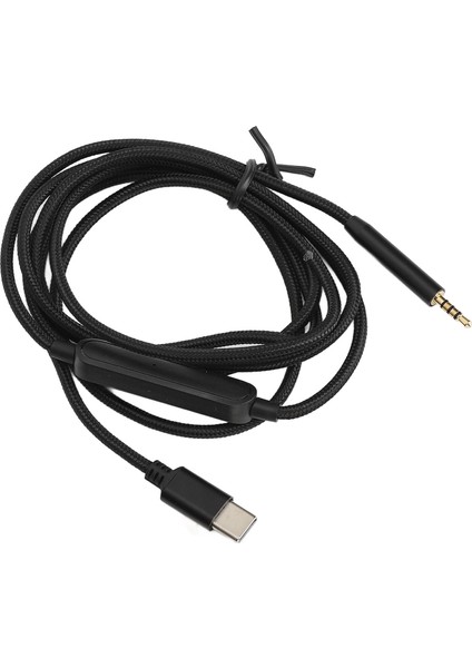2,5 Mm'den Tip C Kablosuna Kayıpsız Sessiz 2,5 Mm'den USB C Ses Kablosuna QC25 QC35 QC45 NC700 Oe2 Ae2 Kulaklık 4,9 Ft (Yurt Dışından) indirimleri