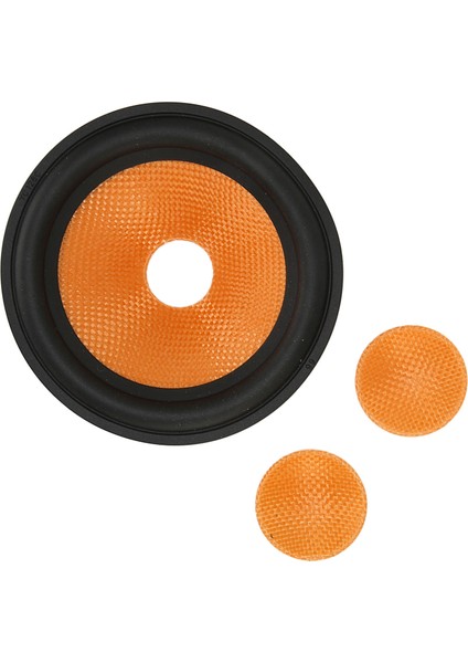 5 Inç Kağıt Hoparlör Konisi Subwoofer Konileri Davul Kağıdı 1 Inç Iç Çap 5 Inç Dış Çap Kauçuk Çevre ile (Yurt Dışından)