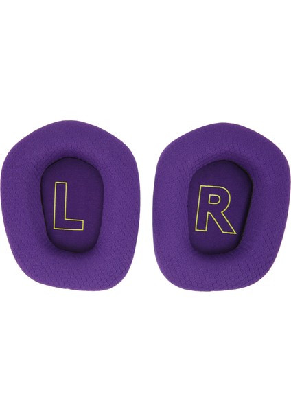 Kulak Yastıkları Yastıklar Nefes Alabilir Rahat Elastik Yedek Kulak Yastıkları Logitech G733 Kulaklıklar Mor (Yurt Dışından)
