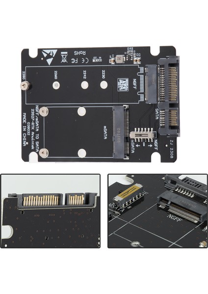2'si 1 Arada Mini M.2 Ngff ve Msata Ssd'den Sata 3.0 Sabit Disk Adaptörü Dönüştürücü Kartı (Yurt Dışından) fiyatları