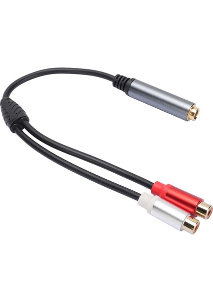 6.35MM Ayırıcı Kablo Metal Kabuk Altın Kaplama Çift Kanallı 6.35MM Dişi - 2 Konnektör Dişi Adaptör Kablosu Amplifikatör Mikser Hoparlör Için (Yurt Dışından) indirimleri