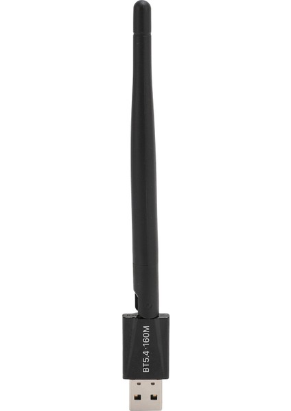 Masaüstü Bilgisayarlar Için Uzun Menzilli USB Bluetooth 5.4 Adaptörü 160M Kablosuz Aktarım Fare Klavye Kulaklık Hoparlörler Için (Yurt Dışından)