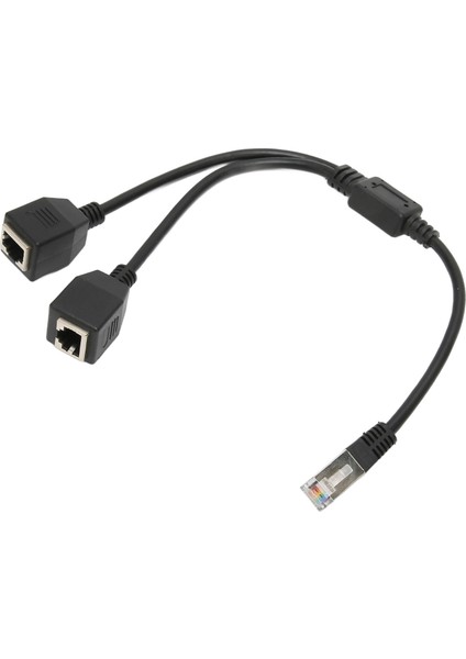 RJ45 Ethernet Ayırıcı Kablo 1 Erkek 2 Dişi Portlu Kararlı Hızlı Iletim Cat5 RJ45 Ayırıcı Kablo Yönlendirici Modem Için (Yurt Dışından) fiyatları