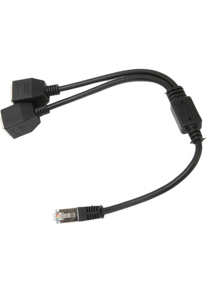 RJ45 Ethernet Ayırıcı Kablo 1 Erkek 2 Dişi Portlu Kararlı Hızlı Iletim Cat5 RJ45 Ayırıcı Kablo Yönlendirici Modem Için (Yurt Dışından) indirimleri