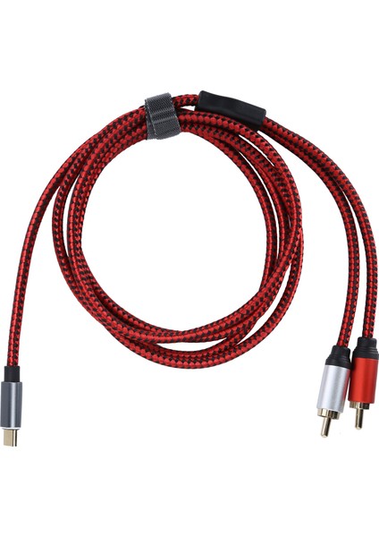 Altın Kaplama Tipc Erkek - 2rca Erkek Ses Kablosu Cep Telefonu Tablet Dizüstü Bilgisayar Için (1,5 M) (Yurt Dışından) modelleri