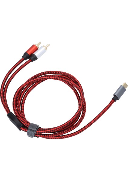 Altın Kaplama Tipc Erkek - 2rca Erkek Ses Kablosu Cep Telefonu Tablet Dizüstü Bilgisayar Için (1,5 M) (Yurt Dışından) indirimleri