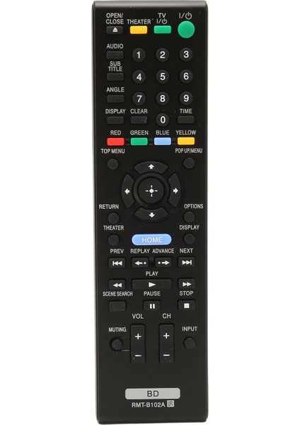 Bdp S350 Bdp S350B Bdp S780 Bdp S550 Bdp Bx1 DVD Oynatıcısı Için Rmt B102A Uzaktan Kumanda Değişimi (Yurt Dışından)