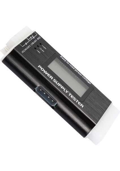 Bilgisayar Güç Kaynağı Test Cihazı LCD Ekran Alüminyum Alaşım Desteği 20/24PIN Atx Sata (Yurt Dışından) indirimleri