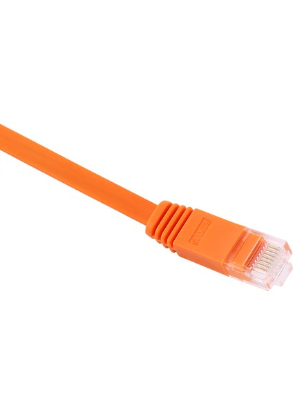 RJ45 Cat6 Ethernet Ağ Düz Lan Kablosu Utp Yama Yönlendirici Kabloları 1000M Turuncu 0,5 Metre (Yurt Dışından) fırsatları