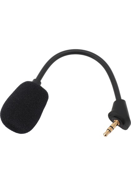 Kingston Için Yedek Oyun Mikrofonu 3.5mm Jack Çıkarılabilir Mikrofon Boom Gürültü Önleyici (Yurt Dışından)