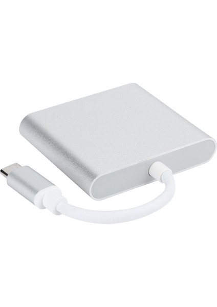 USB 3.1 Hub 3'ü 1 Arada Çok Işlevli Hub - 4K USB 3.0 Adaptörü HDMI Kablosu Os x Için (Yurt Dışından)