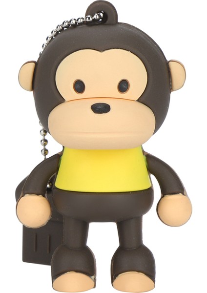 USB Flash Sürücü Ilginç Karikatür Maymun Taşınabilir Depolama Bellek Çubuğu Pc Tablet 8gb (Yurt Dışından)