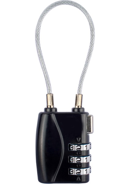 Tsa Onaylı Bagaj Mini Kilit Spor Salonu Güvenlik Kilidi Bavul Bagaj Dolap Bilgisayar Çantası (Yurt Dışından)