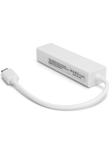 RJ45 Ethernet Adaptörü Type C - USB 2.0 Ağ 100M Aksesuarı Wın Xp/7/8/os Xusb 2.0 Ağ Kartı ile (Yurt Dışından)
